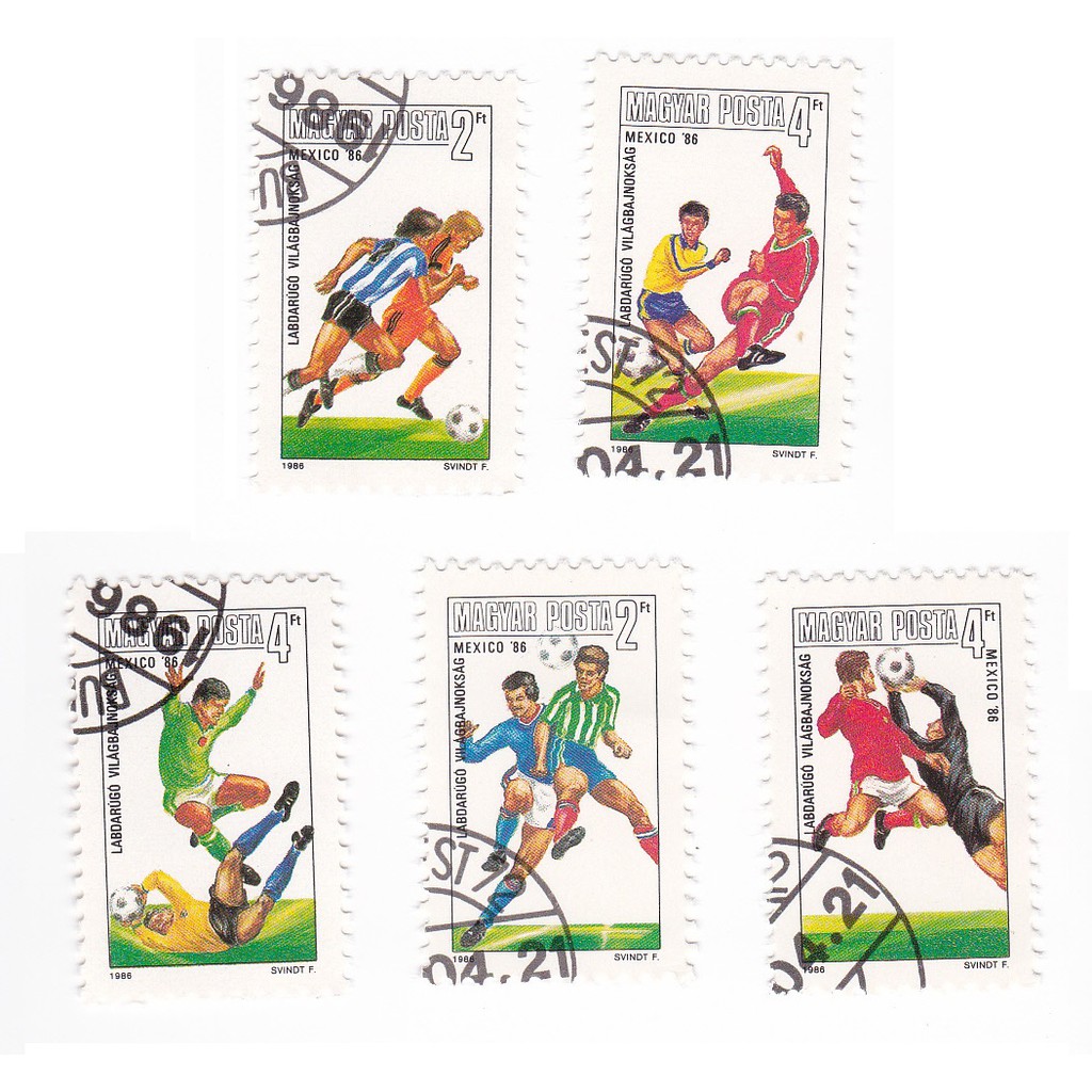 

Perangko Hungaria Piala Dunia 1986