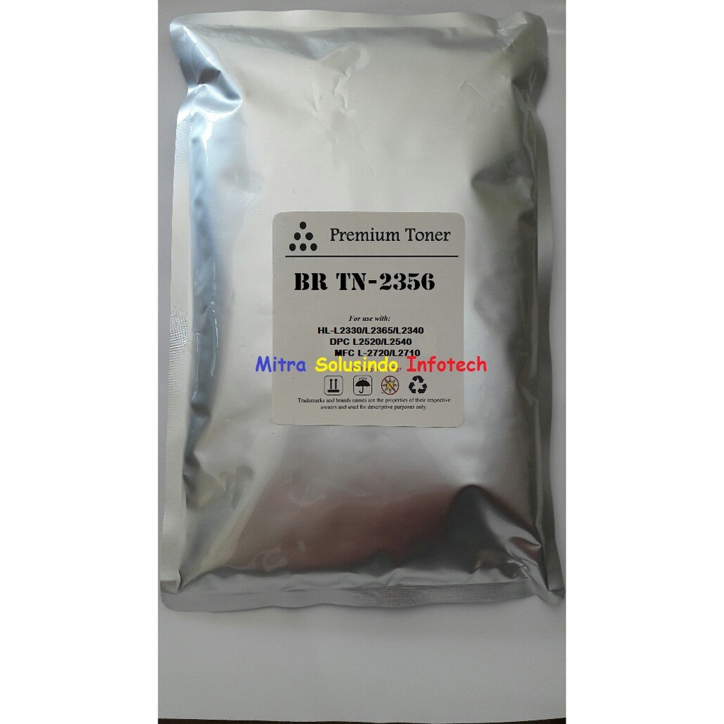 1kg Serbuk Bubuk Toner cocok untuk Bro TN 660 630 TN 2356