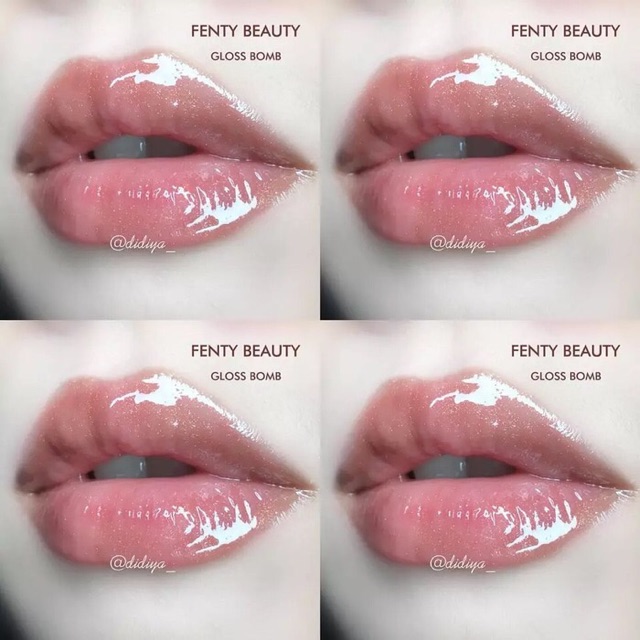 Rihanna Fenty Beauty Universal Lip Luminizer Gloss Bomb Diamond Milk Fussy Rfl Makeup Fullsize 9ml Shopee Indonesia