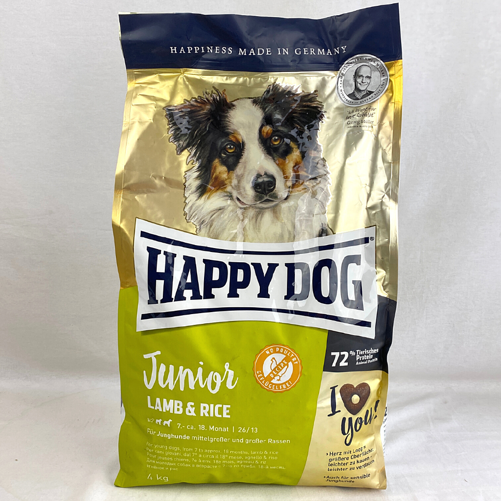 happy dog junior lamb