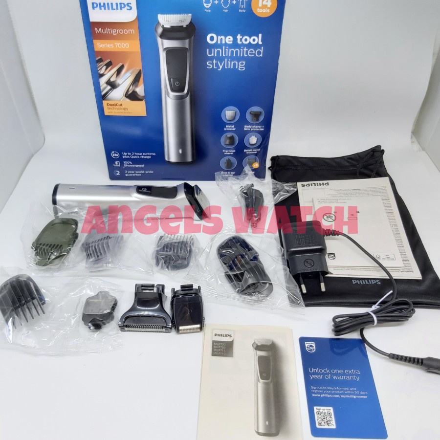 Multigroom Philips MG7720 Alat Cukur Philips MG7720 Multigroom MG7720