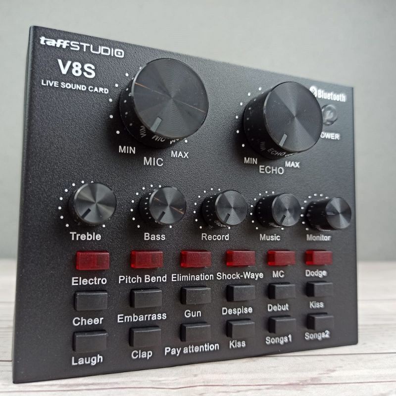 Soundcard V8s Bluetooth Original Taffstudio