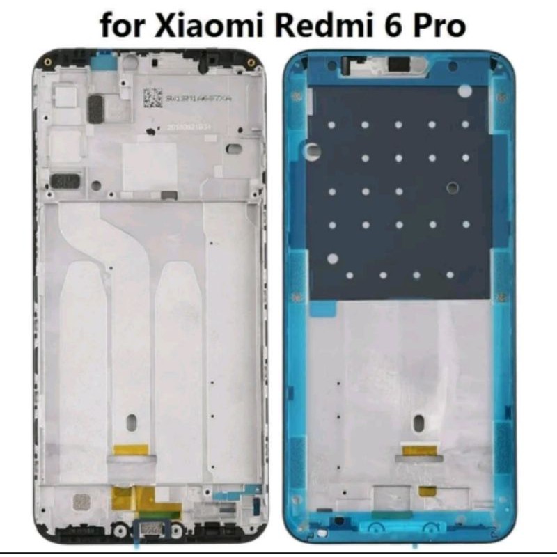 Tulang Lcd Frame Bezzel Xiaomi Redmi 6 Pro MiA2 Lite Mi A2 Lite