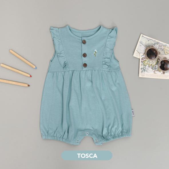 MOOI HANA ROMPER ROMPER BAYI JUMPSUIT FASHION ANAK BAYI PEREMPUAN 0-24 BULAN-TOSCA / MOOI