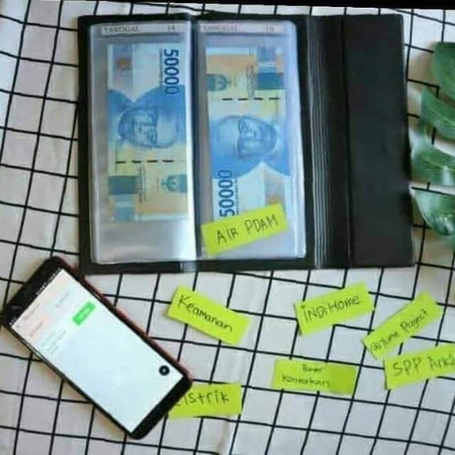 Dompet disiplin #dompetkeeper dompet cek Giro, Dompet harian, Disiplin keuangan