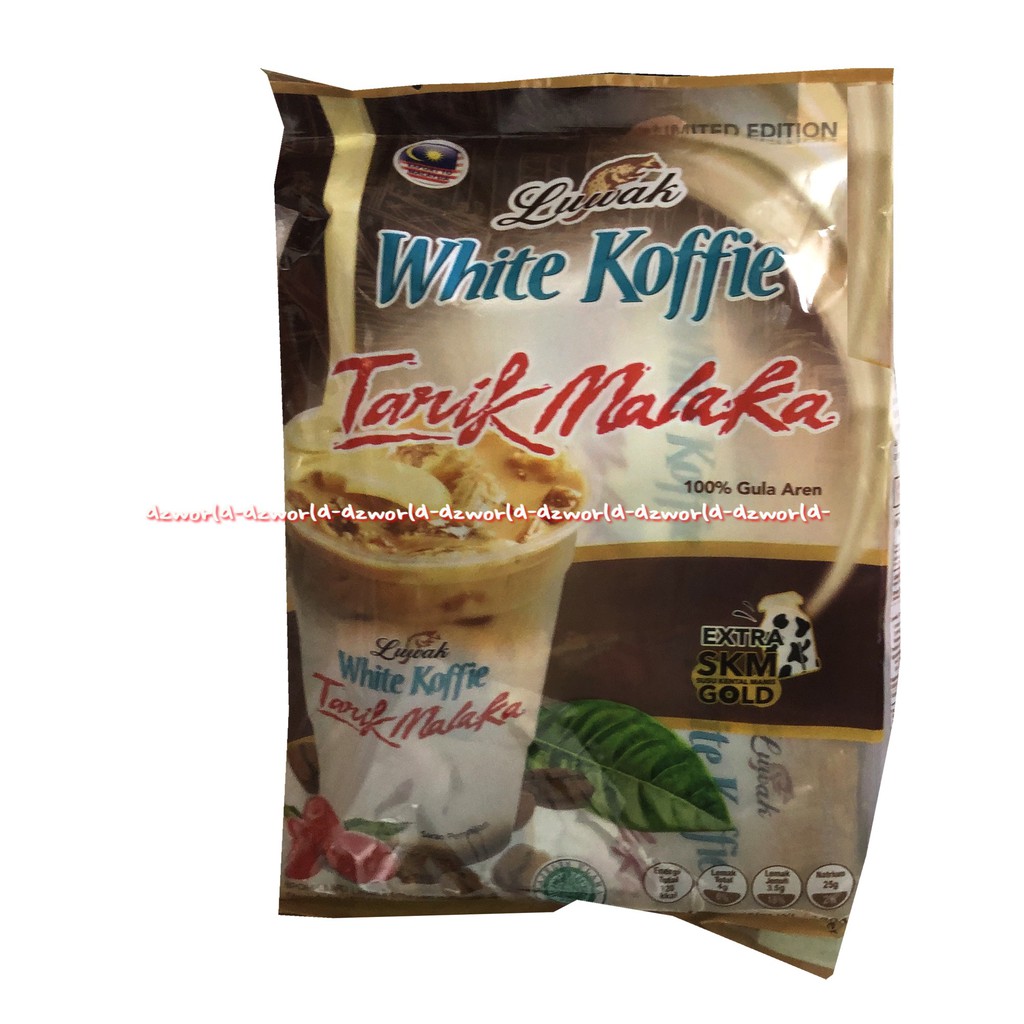 Luwak White Coffe Tarik Malaka Isi 6Sachet Kopi Instan Kopi Tarikmalaka