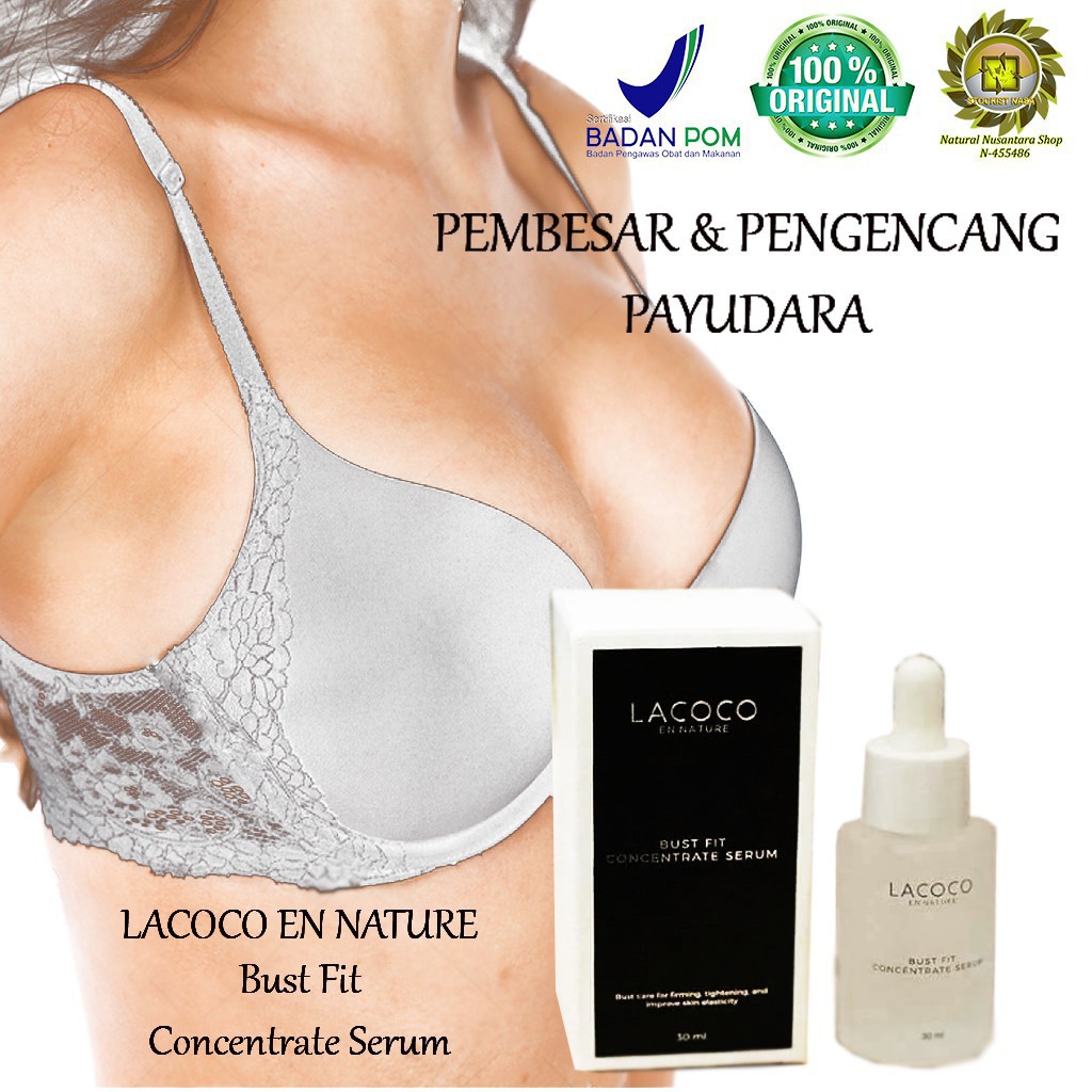 Pengencang Payudara / Pembesar Payudara Premium Lacoco BUSFIT / Produk Nasa Original