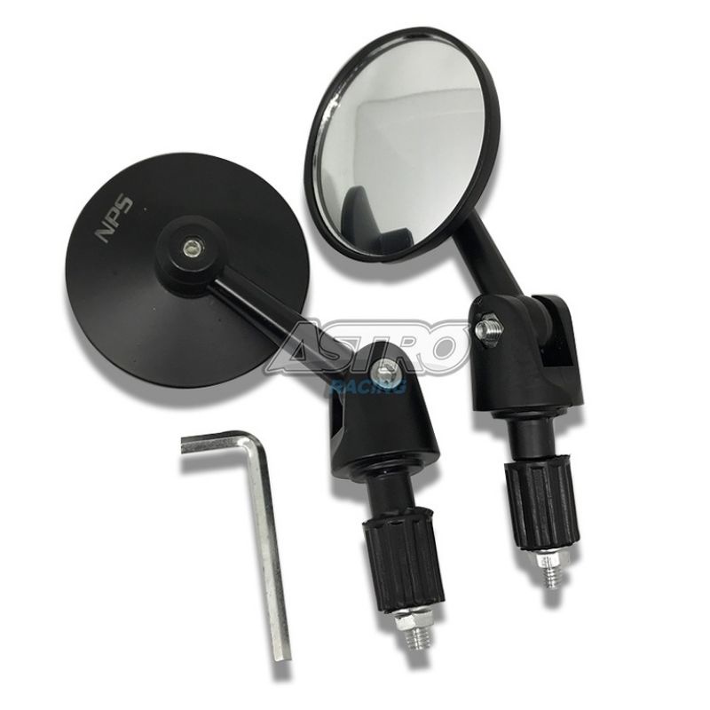 Spion Jalu Bar End Bulat Universal Nmax Aerox Vario PCX BeaT Mio Scoopy Vespa W175 Vixion Sepion NPS