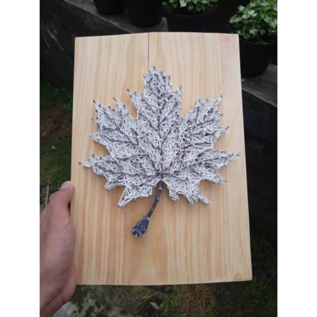 String Art "Maple" | Wall Decor | Hiasan Dinding