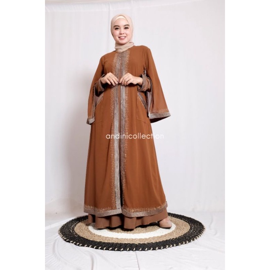 ABAYA TUKI/ABAYA TURKEY/ABAYA TERBARU/ABAYA MURAH/Gamis Abaya model Kelelawar