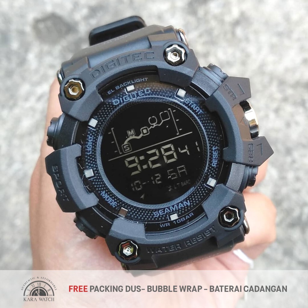 Digitec 5096 DG-5096 DG 3096 Original Jam Tangan Pria Sport Anti air