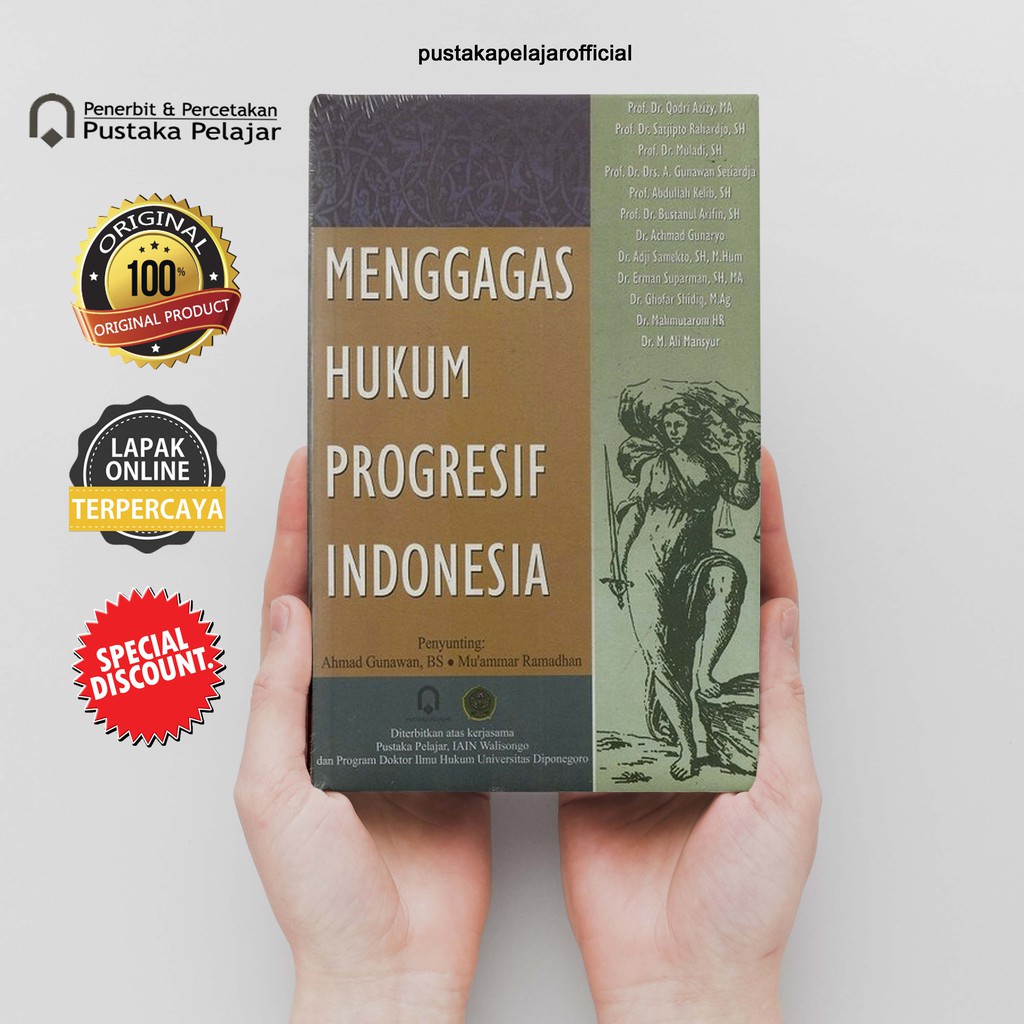 MENGGAGAS HUKUM PROGRESIF INDONESIA / QODRI AZIZY / PUSTAKA PELAJAR