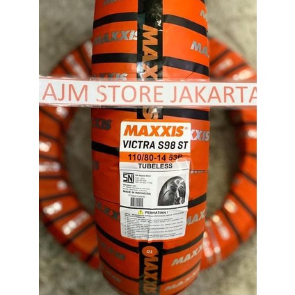 Maxxis Victra 110 80-14 Tubeless...