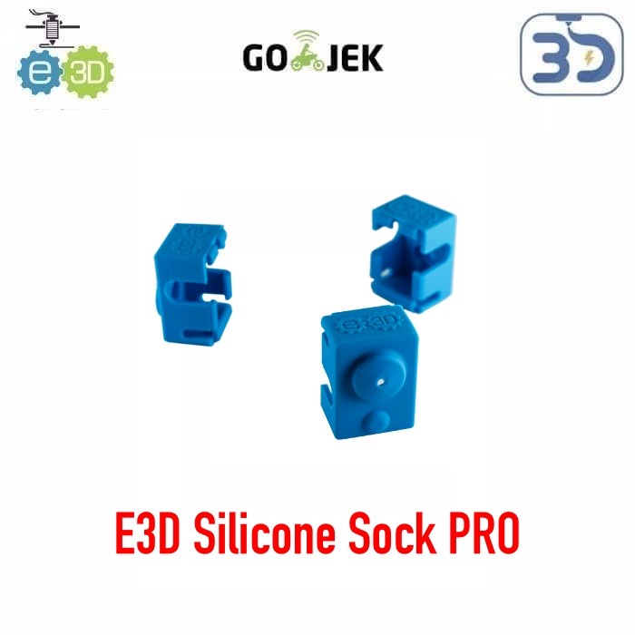 Original E3D V6 Heat Block Silicone Cover PRO Cover Silikon Hotend