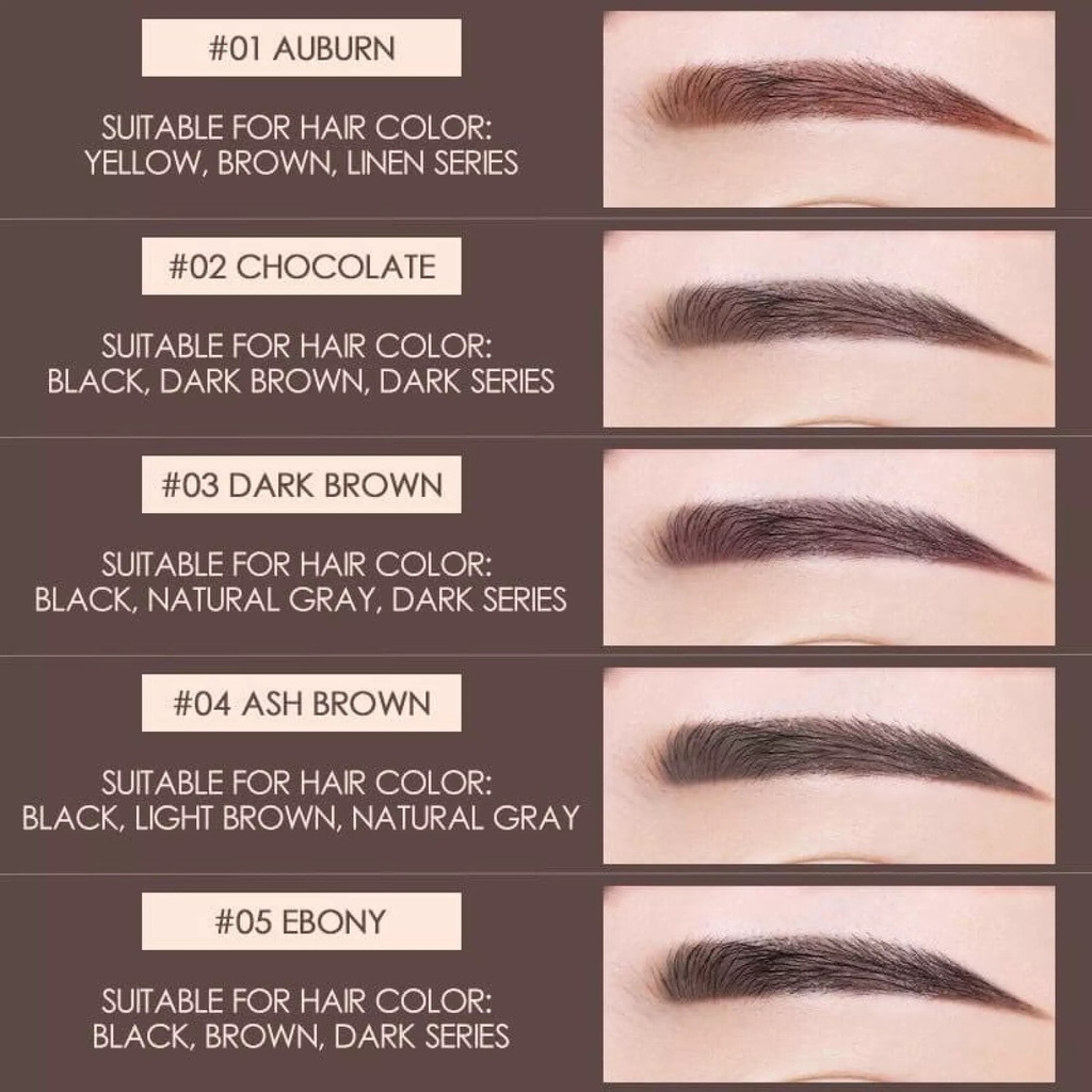 FOCALLURE Brows Gel Cream FA23 Eyebrow Cream Eyebrow Gel Waterproof Long Lasting BPOM (VIC)