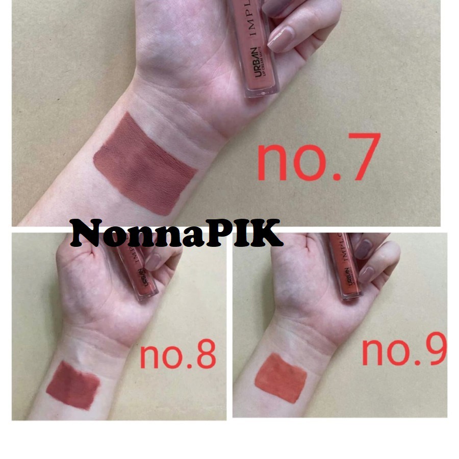 [BPOM] IMPLORA Urban Lip Cream Matte 2.75g