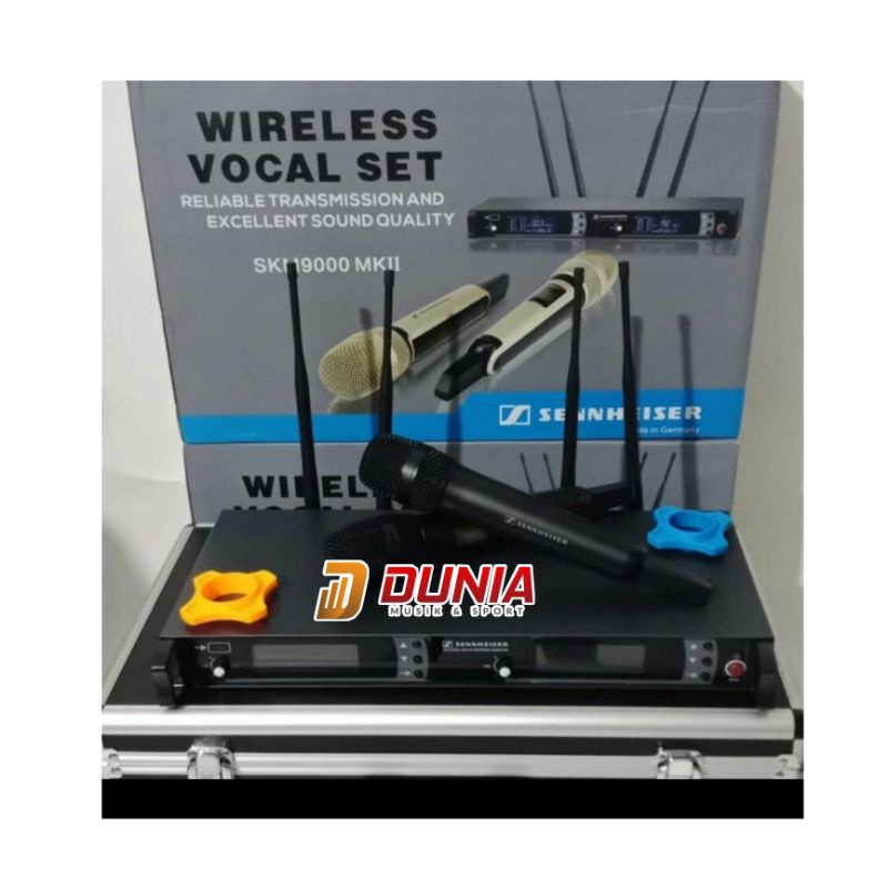 Mic Wireless Sennheiser SKM-9000 MK II Vocal Set 4 Antena