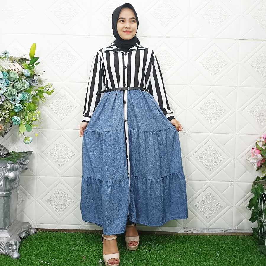 PRIMA DENIM BUSUI GAMIS MUSLIMAH GL FASHION