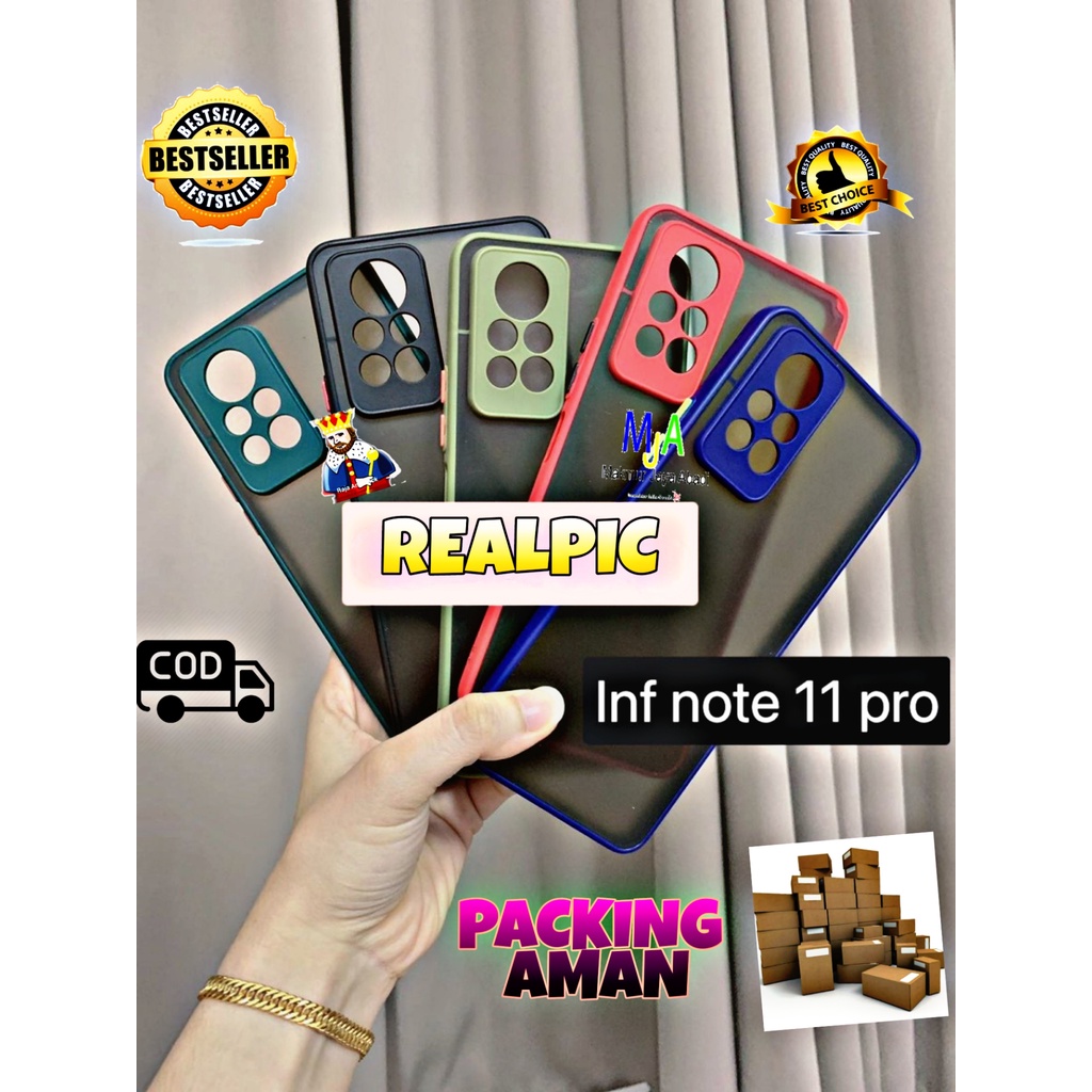 SOFTCASE INFINIX NOTE 11 PRO - CASE MATTE FULL COLOUR MY CHOICE BUMPER CASE PELINDUNG KAMERA