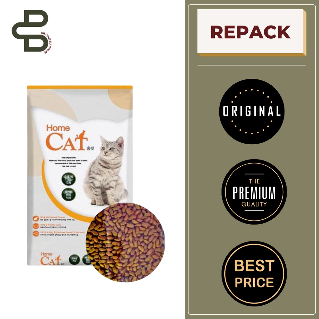 HOME CAT ALL STAGE DRY CAT FOOD / MAKANAN KUCING 1KG