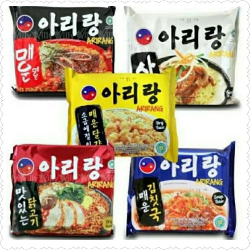 

mie arirang korea 110gr