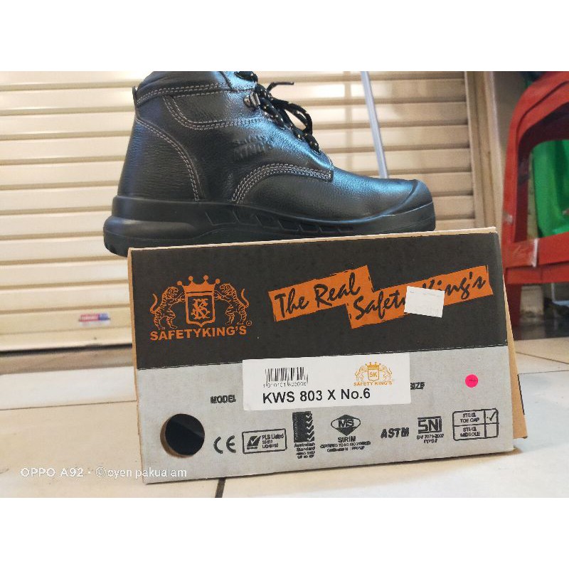 sepatu safety king's KWS 803