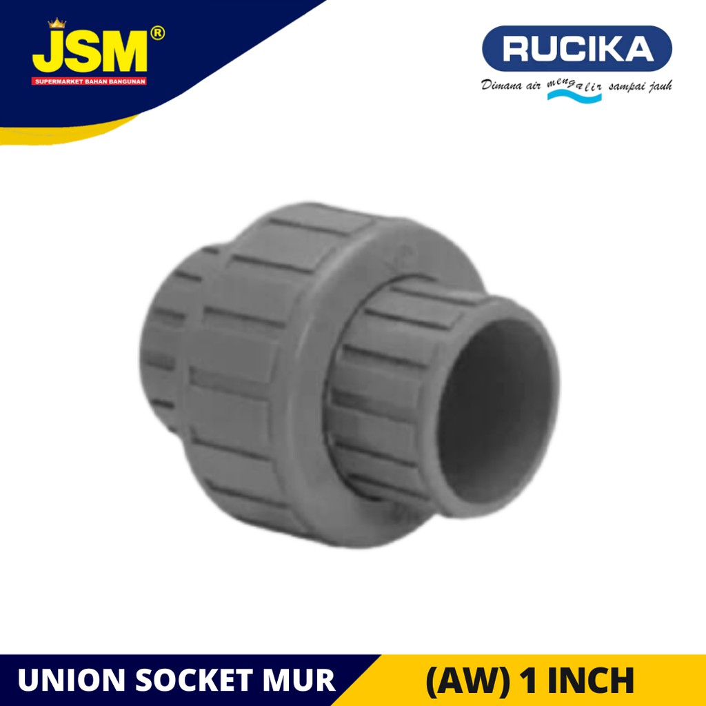 Jual Rucika Watermur Union Socket Inch Aw Shopee Indonesia