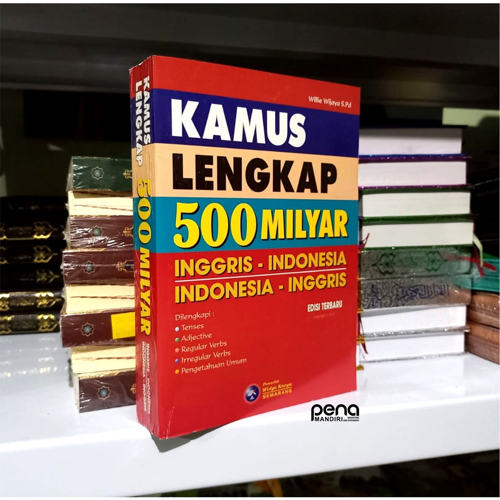 KAMUS INGGRIS - KAMUS BAHASA INGGRIS INDONESIA LENGKAP 500 M ORIGINAL (WIDYA KARYA)