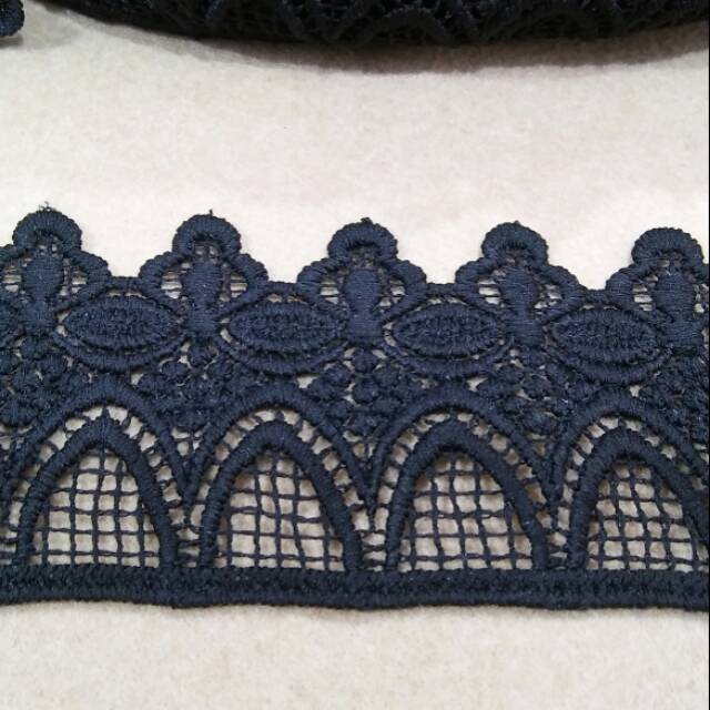 Variasi baju | Renda Gamis | renda hitam