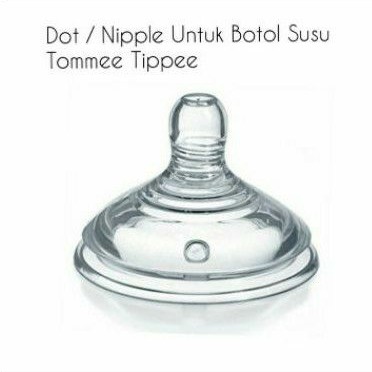 Dot untuk Botol Susu Tommee Tippee Silicone Grade A Nipple / Nipple tommee tippee