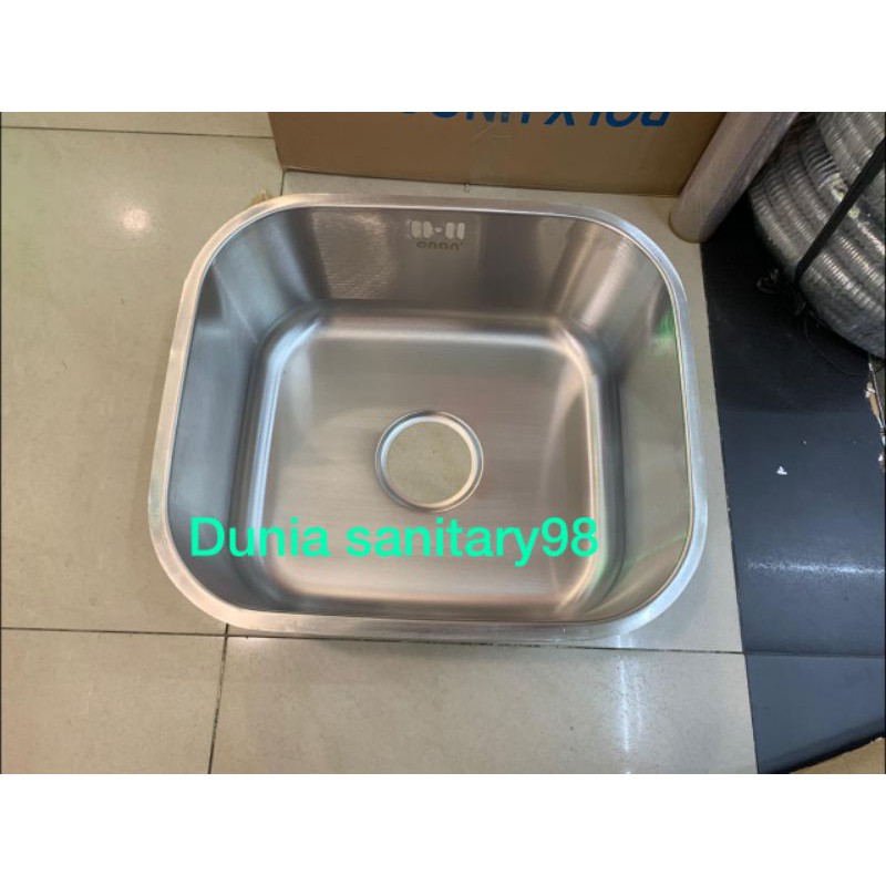 ORIGINAL Kitchem sink ONAN UNDERMOUNT Stainless Sus 304 bak cuci piring