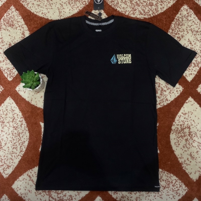 Kaos volcom mirror sample back logo