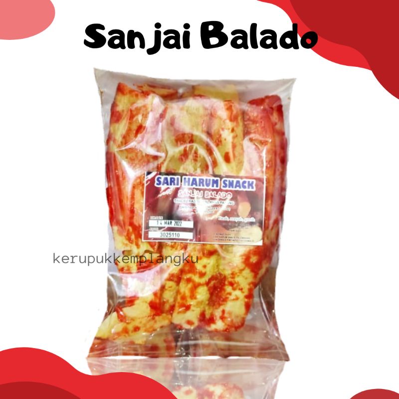 

Sanjai Balado/Keripik Balado/Keripik Pedas/Keripik Padang