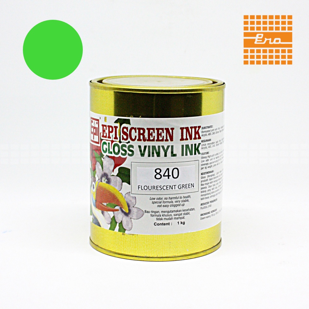 

TINTA MINYAK GLOSS VINYL 840 FLUORESCENT GREEN