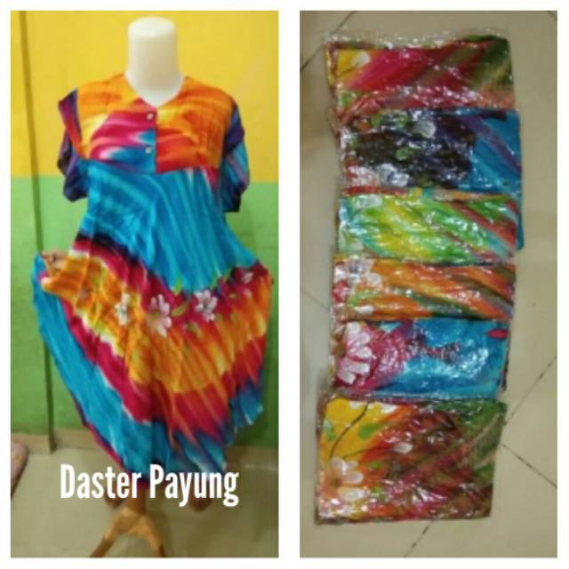 NEW UPDATE Daster Payung Standar Motif Warna Random