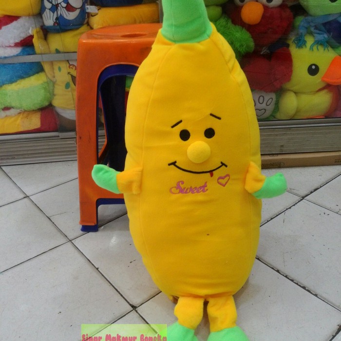 barokah boneka pisang sweet banana besar lucuuu untuk si buah hati