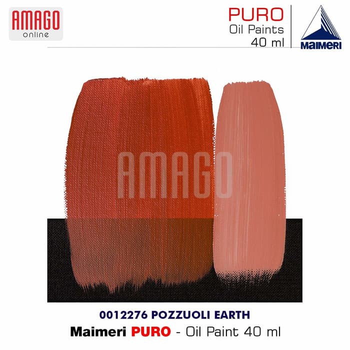 MAIMERI PURO - OIL PAINT - PUZZUOLI EARTH - 40ML - M0012276