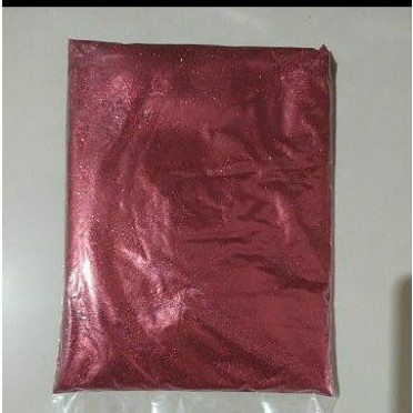 Glitter bubuk halus serbuk gliter halus kiloan warna merah