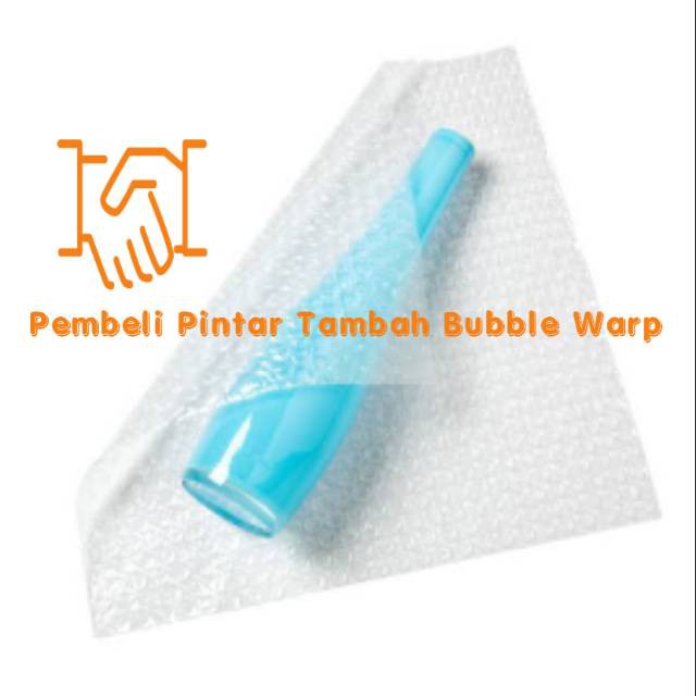 

Tambah Bubble Wrap agar packingan aman