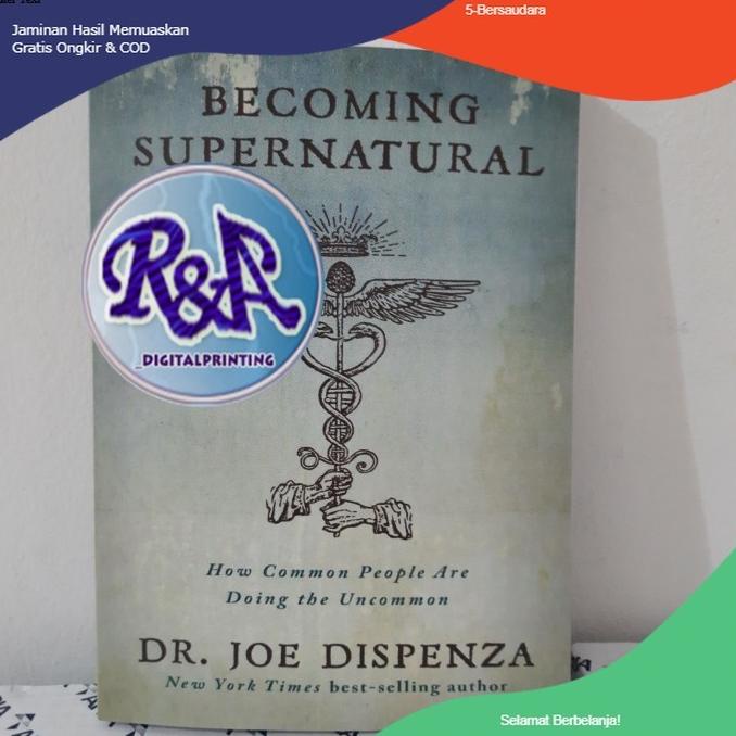 

Becoming supernatural by joe dispenza Star Seller