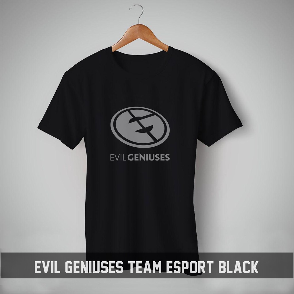 EVIL GENIUS ESPORT KAOS BIG SIZE 2XL 3XL 4XL 5XL LENGAN PENDEK