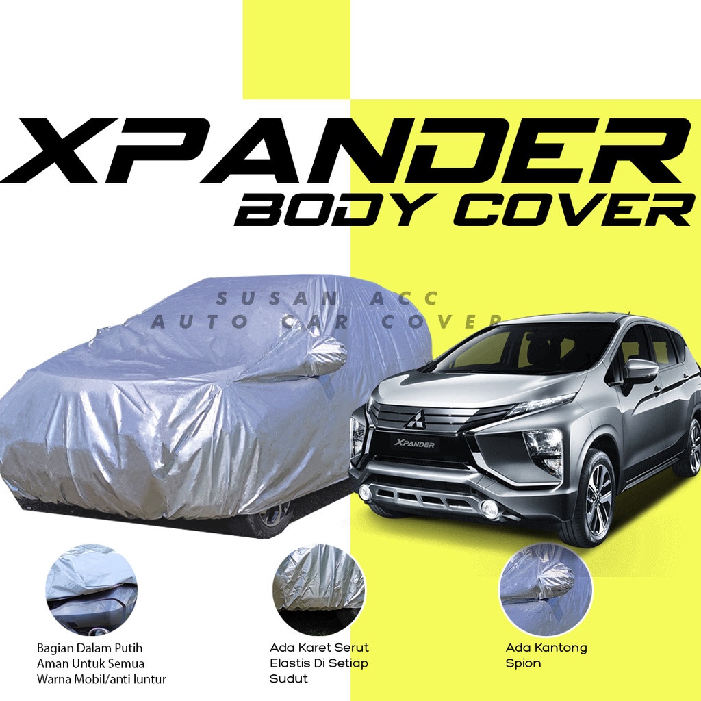 [Bisa COD] Body Cover Mobil xpander Sarung Mobil xpander/expander/xpander ultimate/xpander sport/xpander gls/kijang long/kijang krista/kijang lgx/kijang lsx/kijang rover/kijang innova/innova lama/livina/grand livina/avanza/xenia