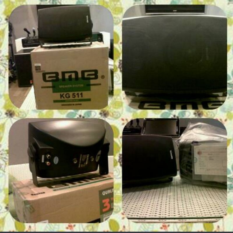 BMB KG511 - Speaker System utk music, pa system, mini karaoke