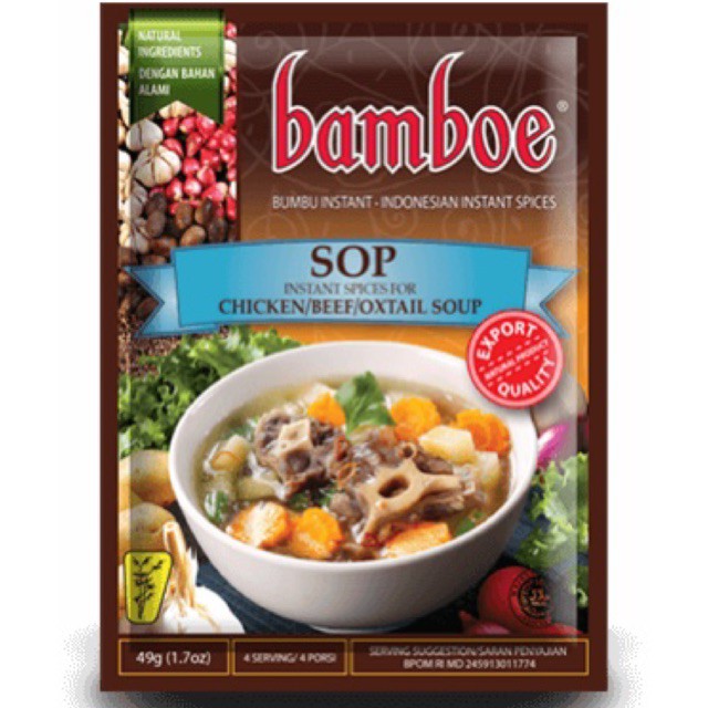 Bamboe Export Sop 49 gr