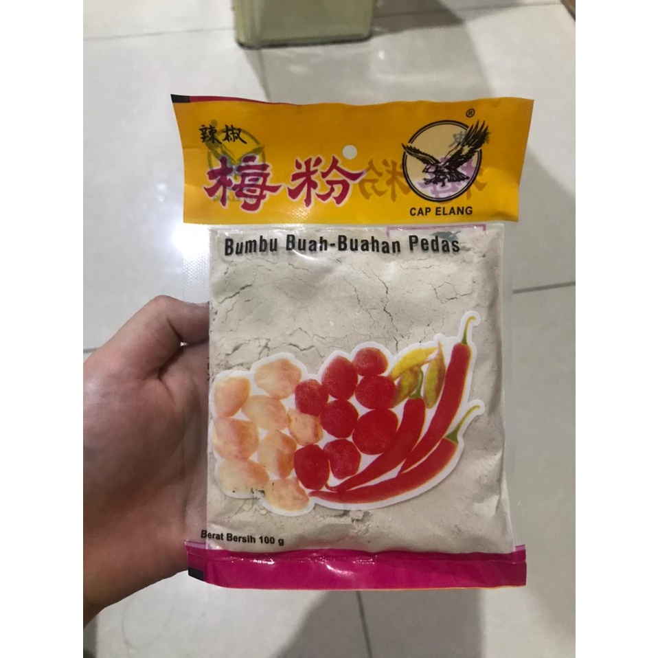 

BUMBU BUAH PEDAS BUNGKUS 100 GRAM | BUMBU SEMBOY | BUBUK SEMBOY | BUMBU SEMBOI | BUBUK SEMBOI | BUMBU BUAH-BUAHAN MANIS SNACKY MEDAN