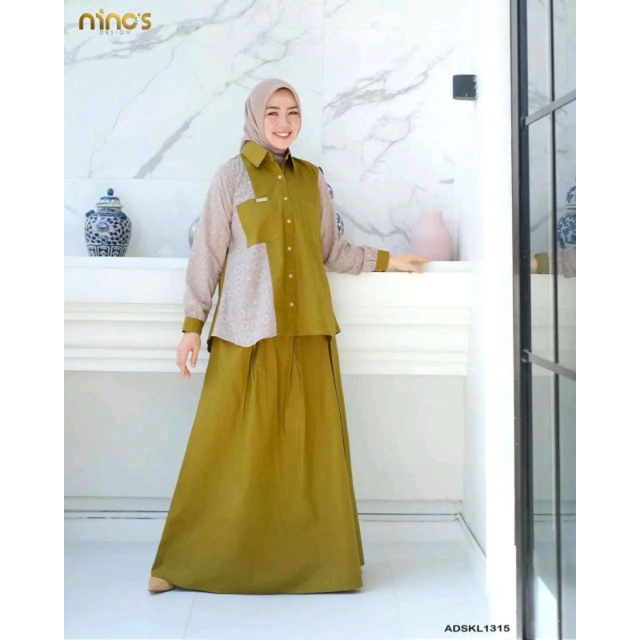 Ninos terbaru - Setelan Rok 1315 - Original