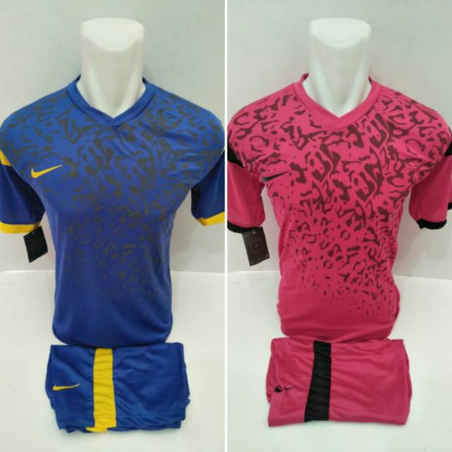 baju olahraga setelan jersey tim futsal Nike
