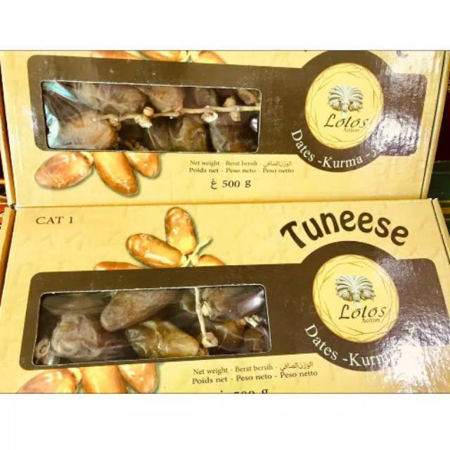 

Kurma Tangkai Tunisia Tuneese - 500gr - Palm Frutt - Palm Fruit