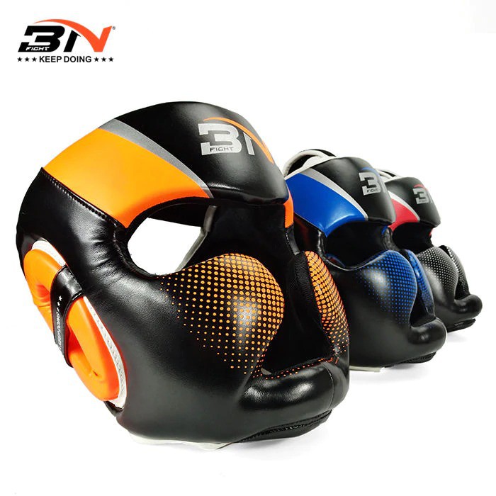 Helm Tinju Muay Thai MMA Pelindung Kepala Head Gear Protector Size XL