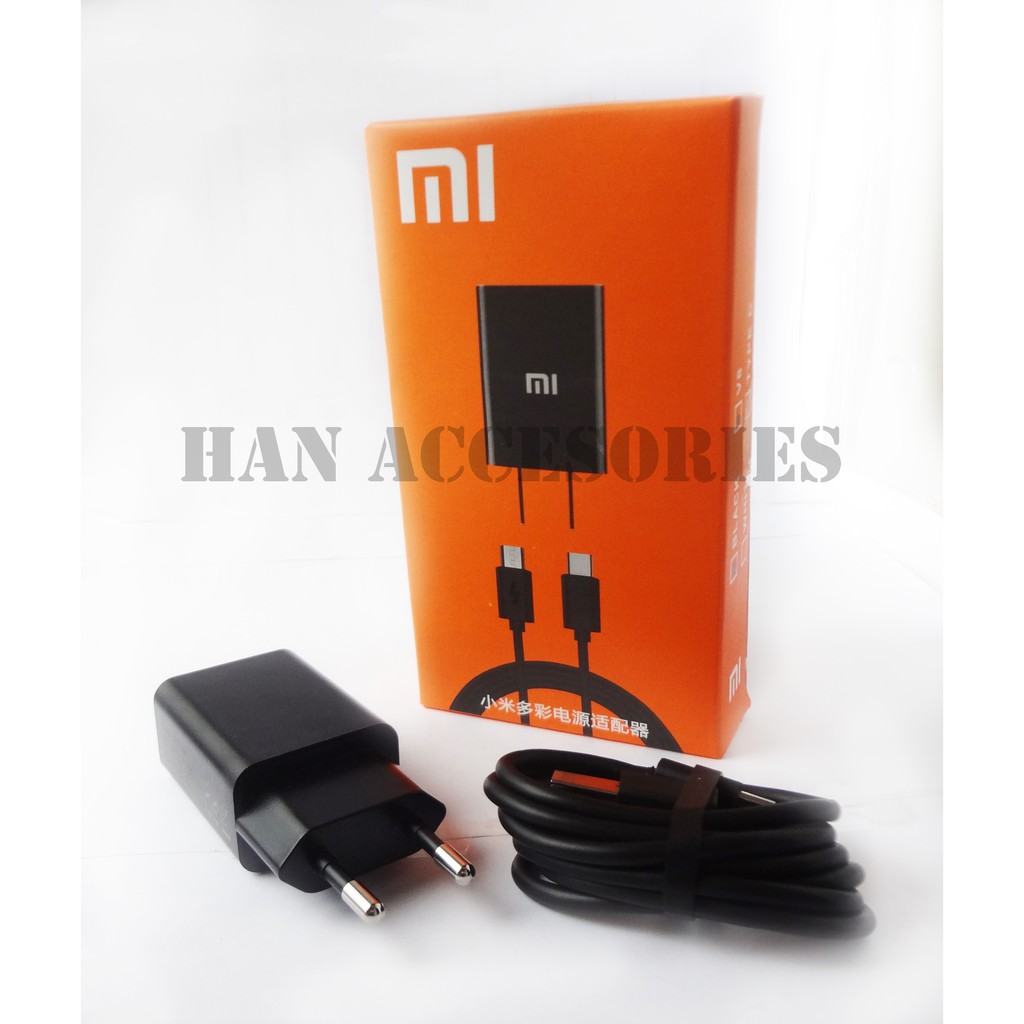 ORIGINAL 100% USB CHARGER XIAOMI MICRO USB MDY-03-AB / CASAN / PENGISI DAYA BATERAI HP